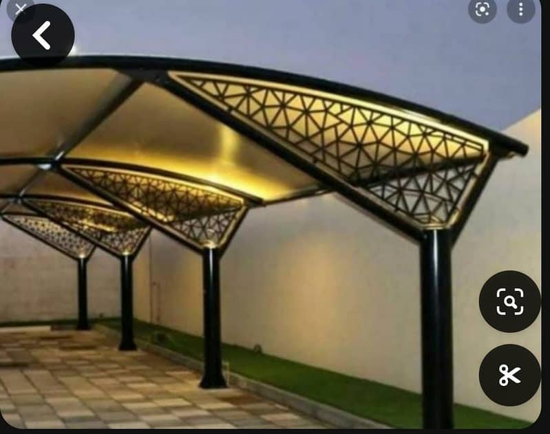 sheds \ fiberglass sheds \ tensile shades \ car parking shed \ shades 7