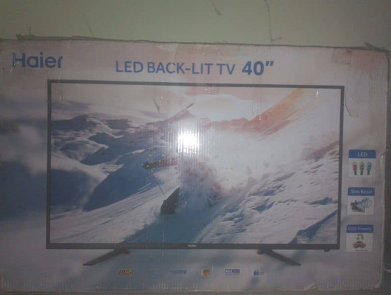 Haier tv full hd 40 inches 3