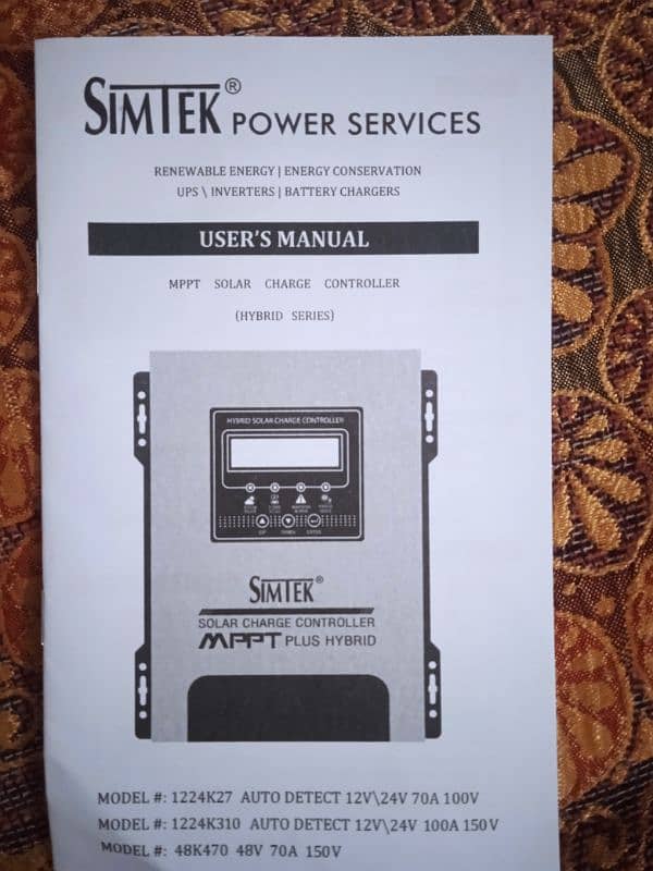 MPPT hybrid Controller company Simticwith warrety 2