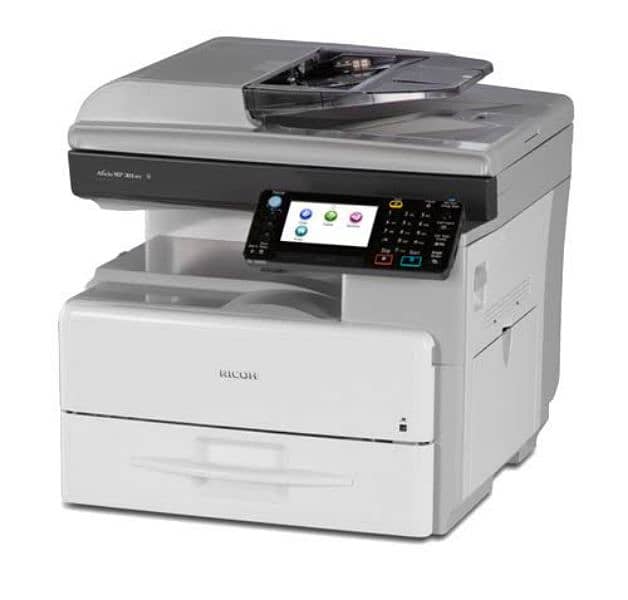 RICOH MP 301SPF (Black &White) Multi-function Printer 2