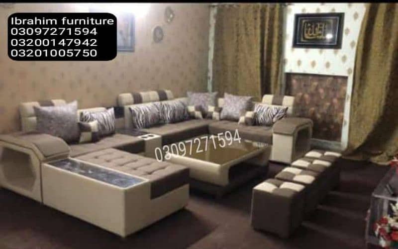 10 seater sofa set/L shape sofa/L shape sofa/corner sofa/puffy sofa 1