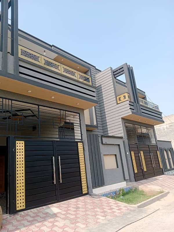 Gulbarg avenue yazman road new brand 5 Marly duble story house for sale 0