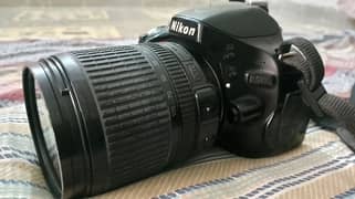 Nikon d5100 with 18-105 lens