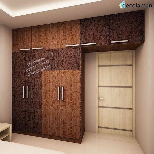 almari, cabinet style wardrobe, storage cupboard, sliding cupboard 8