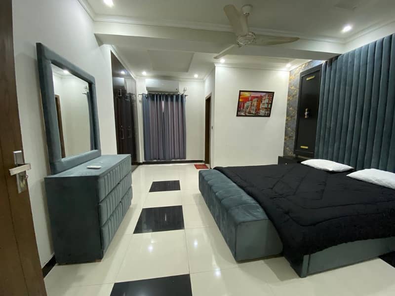 AN OUTSTANDING ONE BED LUXURY FULLY FURNISHED APARTMENT AVAILABLE FOR RENT IN E-11 1