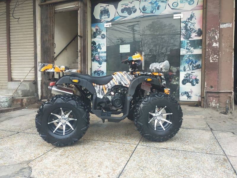 Full Monster 250cc Sports Jeep Atv Quad 4 Wheels  Delivery In All Pak 1