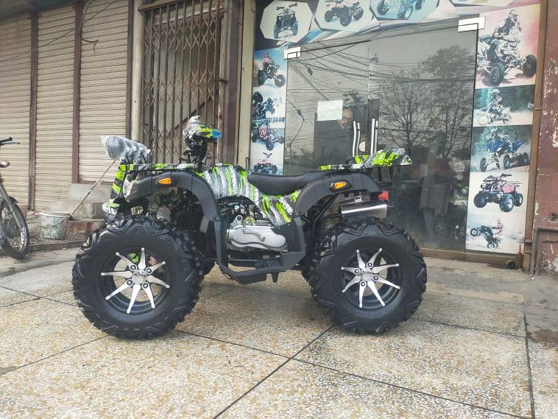 Full Monster 250cc Sports Jeep Atv Quad 4 Wheels  Delivery In All Pak 6