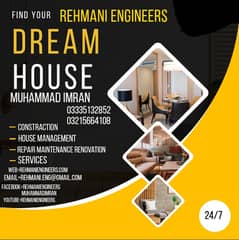 House Construction, Renovation services, Dream house maintainance