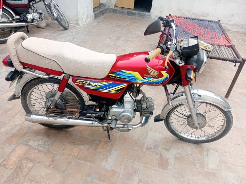 Honda 70 -2021 model. fast owner. on my name/03016501947 1