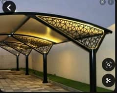 sheds \ fiberglass sheds \ tensile shades \ car parking shed \ shades