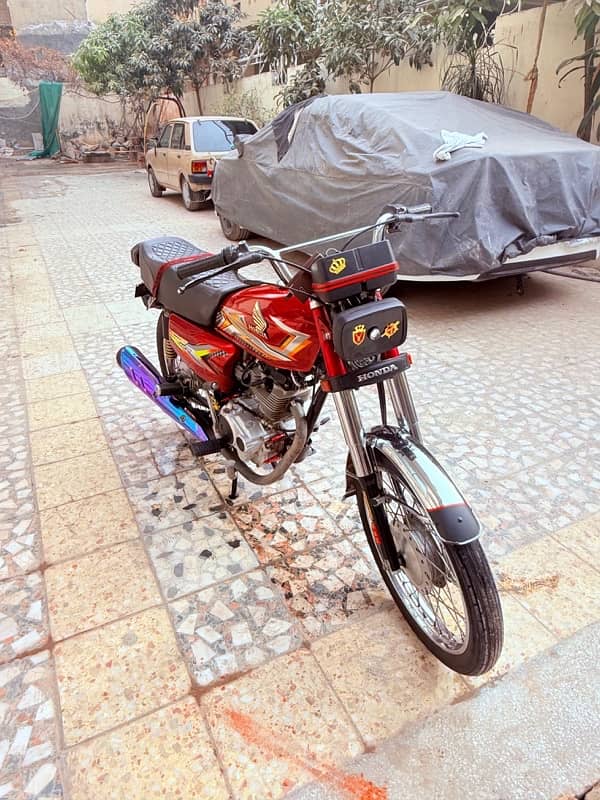 Honda 125 21/22 model double saman 5