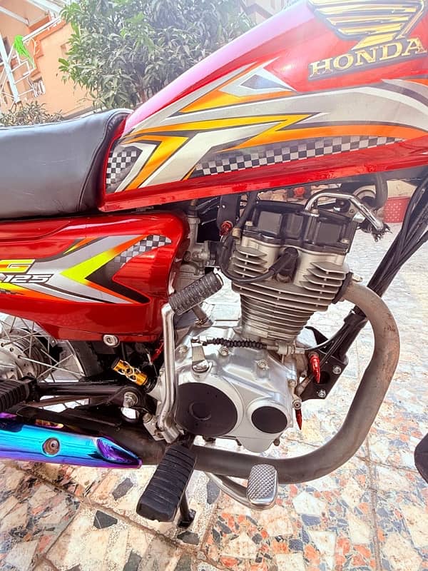 Honda 125 21/22 model double saman 10