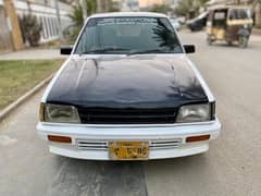 Daihatsu Charade 1986/1993 Mahroon interior