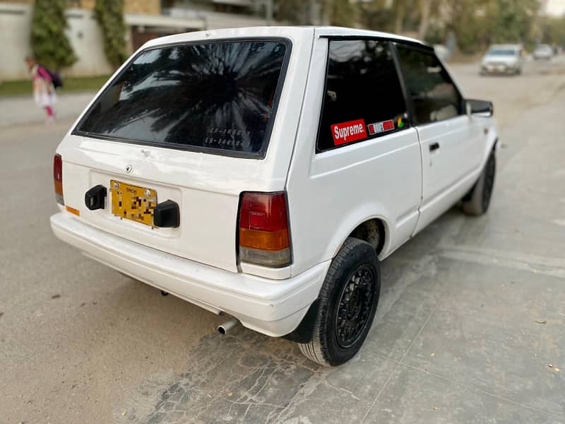 Daihatsu Charade 1986/1993 Mahroon interior 1