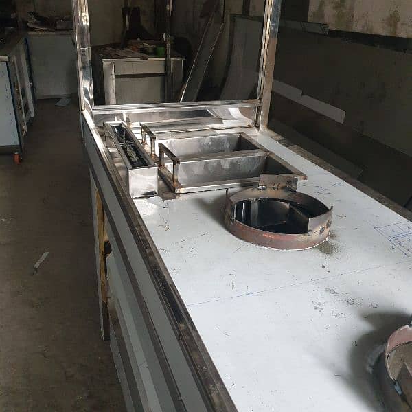 STEEL COOKING COUNTER 1