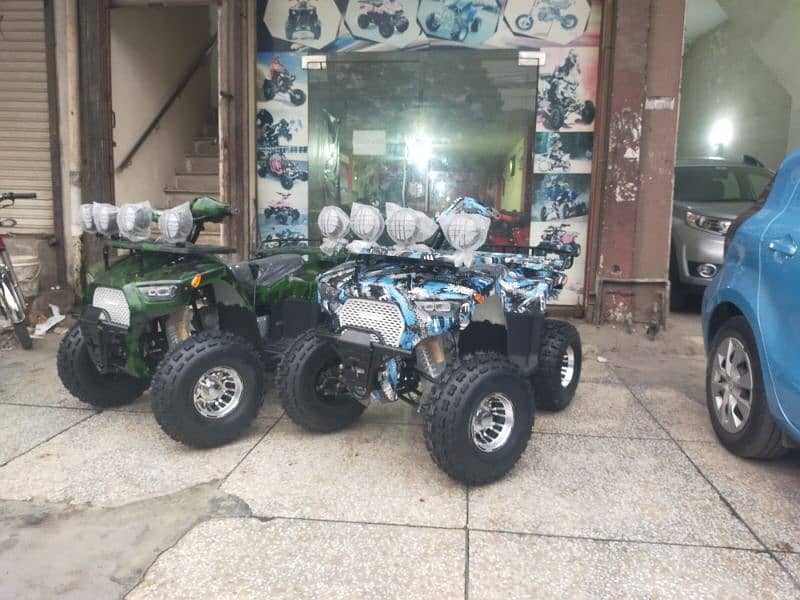 150cc Luxury Sports Allowy Rims Atv Quad Bikes Delivery In All Pak 2