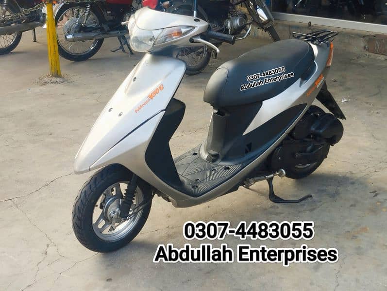 50cc japani Scooty recondition for sale delivery all over Pakistan 0