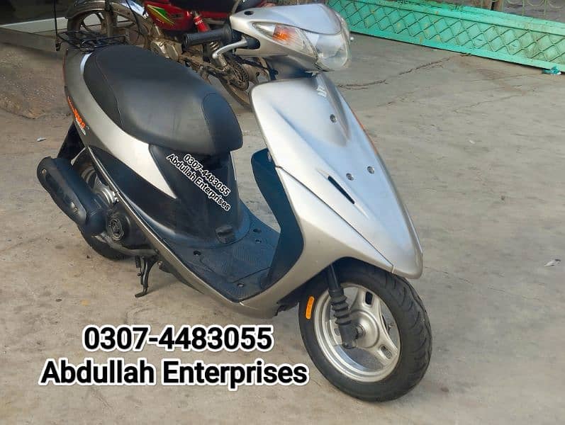 50cc japani Scooty recondition for sale delivery all over Pakistan 6