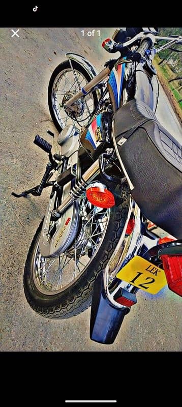 Honda 125cg bike for sale 0