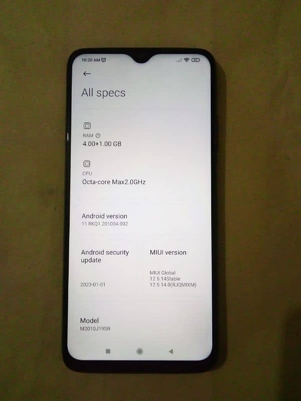 Redmi 9T (Non PTA) 4+1/64 GB Mobile in mint condition 3