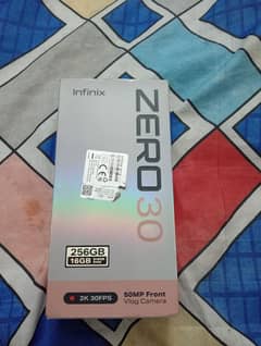 Infinix zero 30 8+8ram 256gb