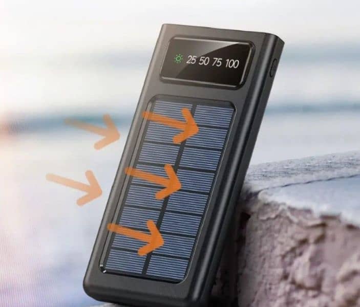 The solar powerbank  10000mAh 2