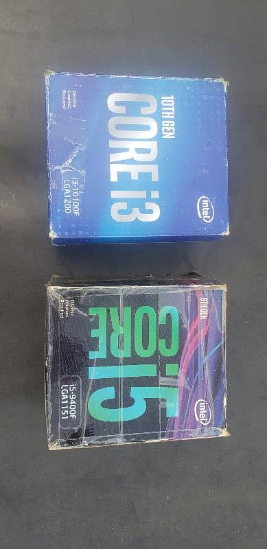 Core i5 9400f + core i3 10100f 1