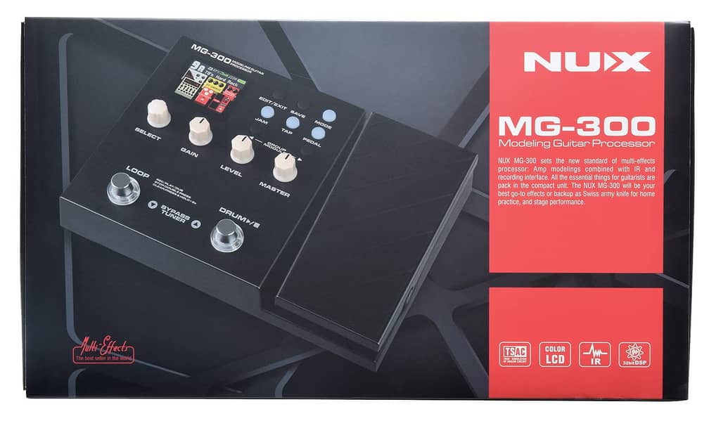 Nux Mg300 Multi Effect Guitar Processor/ Looper /electric guitar 0