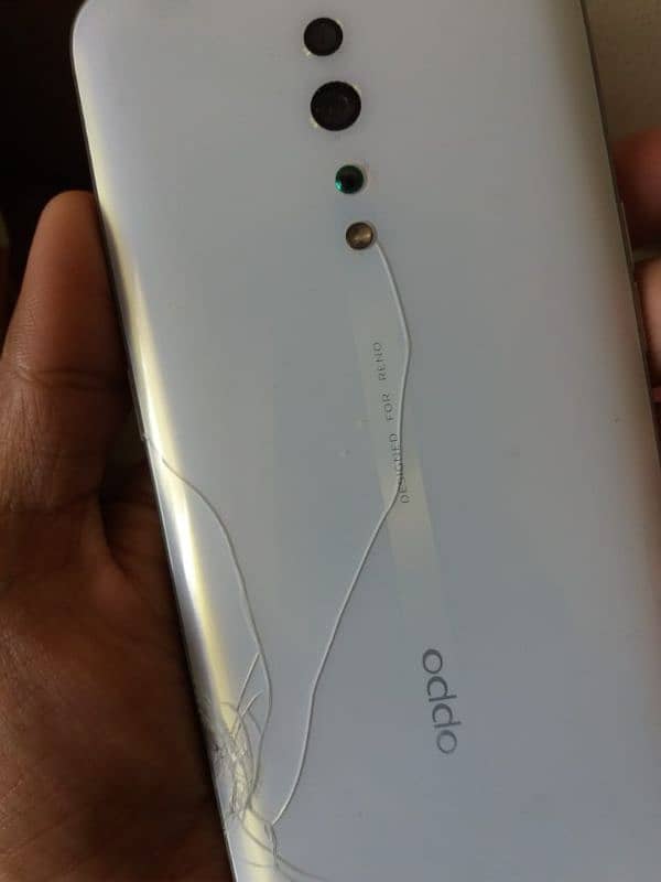 oppo Reno z non pta Back crake Baki all working 3