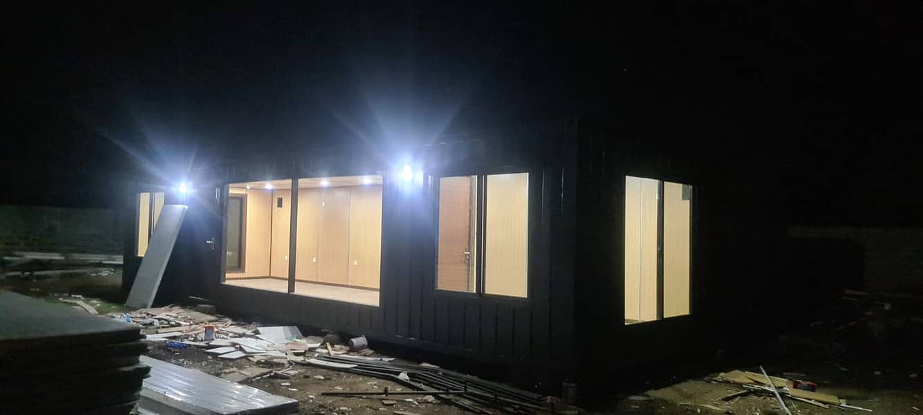 prefab triple story site office container office portable cabins 16