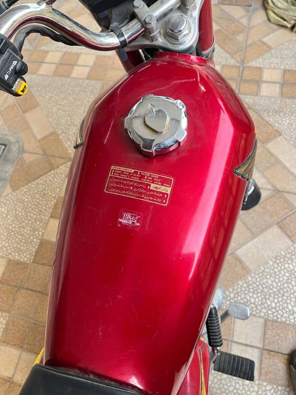 Honda 125 21 Model 23 registered 6