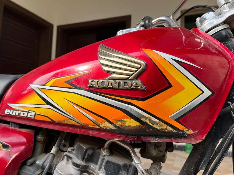 Honda 125 21 Model 23 registered 10