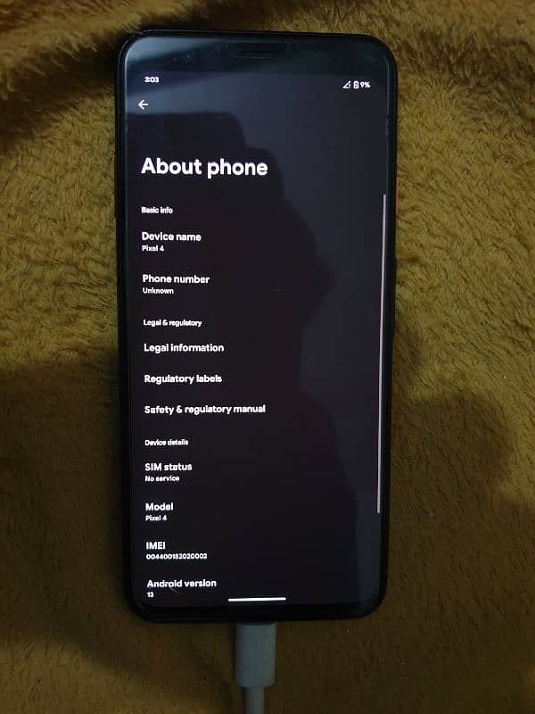 Google Pixel 4  (6 / 128) 0