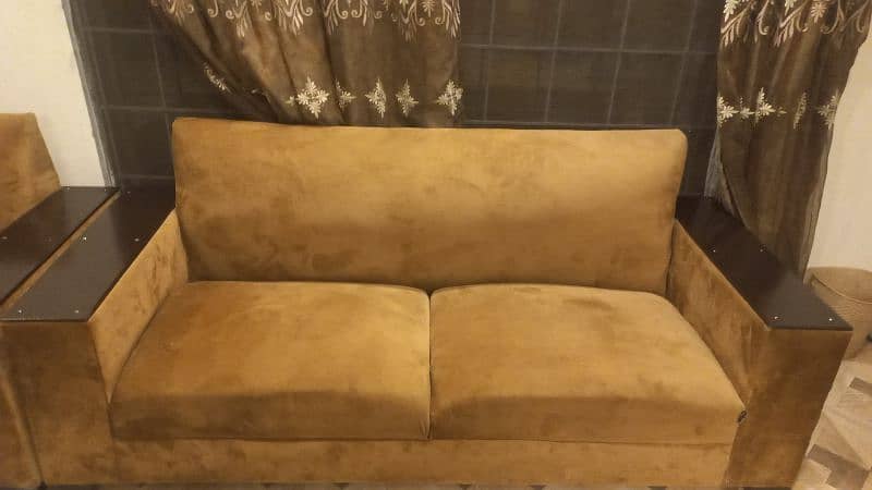 sofa 1 /2 /3 good condition heavy sofa 2