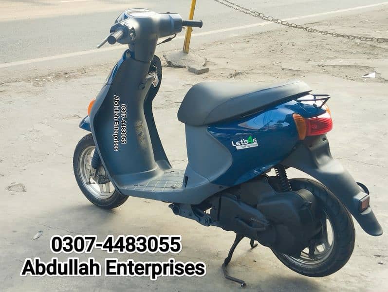 let's 4 model Suzuki Scooty recondition for sale delivery all over Pak 1