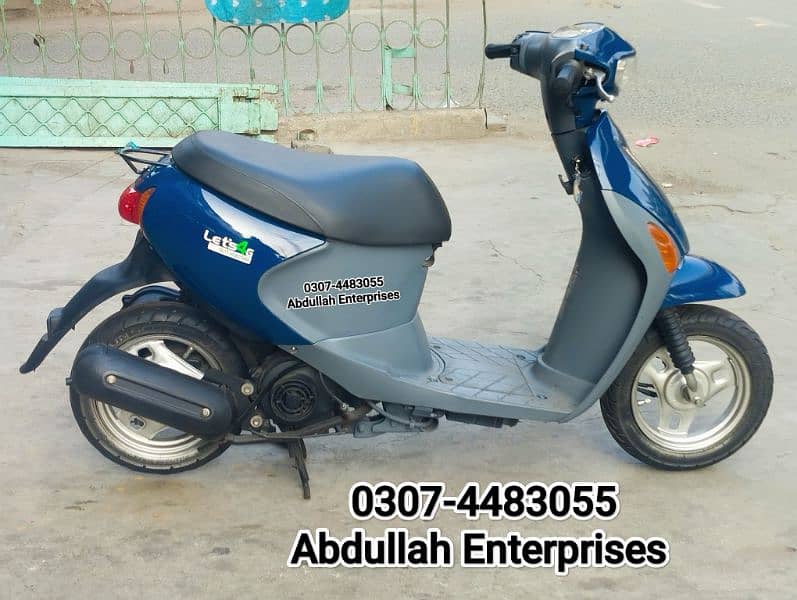 let's 4 model Suzuki Scooty recondition for sale delivery all over Pak 2