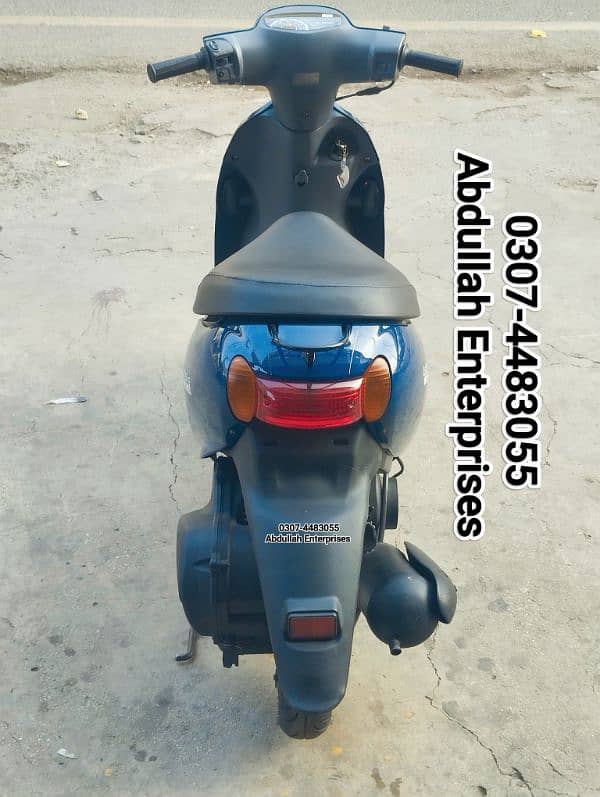 let's 4 model Suzuki Scooty recondition for sale delivery all over Pak 4