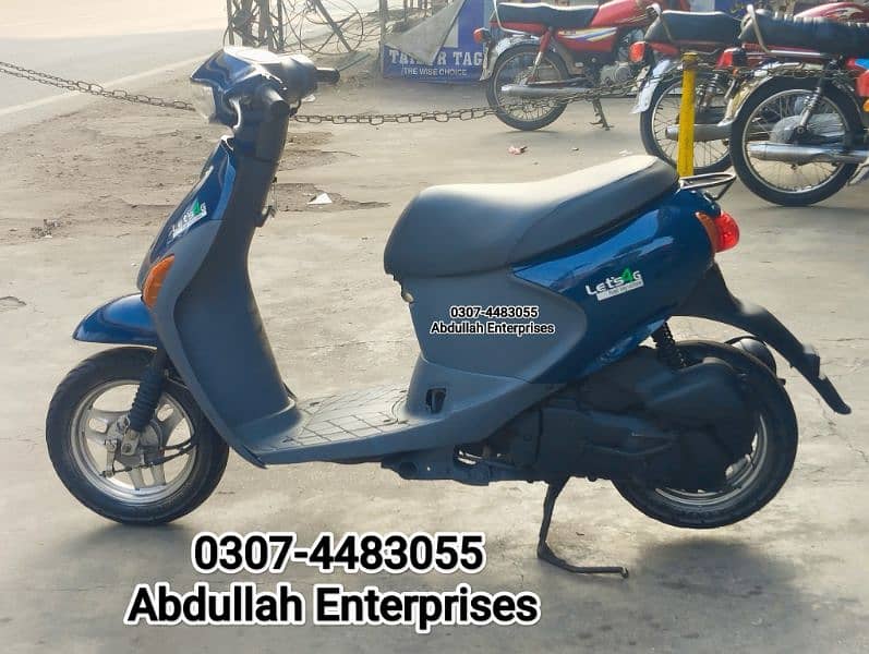 let's 4 model Suzuki Scooty recondition for sale delivery all over Pak 6