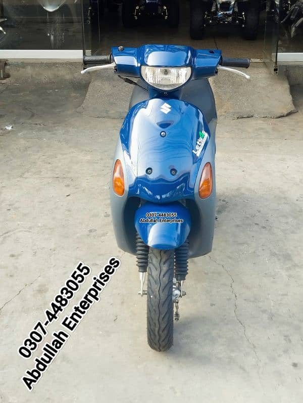 let's 4 model Suzuki Scooty recondition for sale delivery all over Pak 8