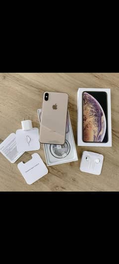 Apple Iphone X's Max 256 GB PTA Approved Gold ( 0344 2455364 WhatsApp