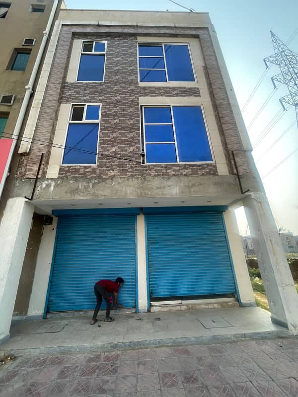 3.75 Marla Commercial Plaza For Sale 2 Side Open Hot Location 0