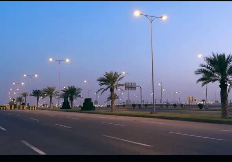 Precinct 27 A Plot Corner With Huge Extra Land Very Near To Park And Market In Bahria Town Karachi 4