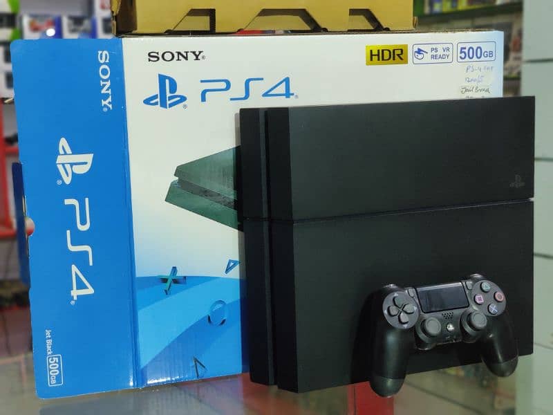 Playstation 4 Jailbreak 1200 Series 500Gb  with games 6