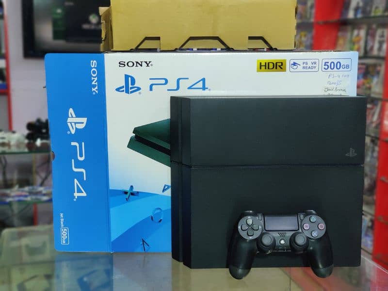 Playstation 4 Jailbreak 1200 Series 500Gb  with games 7