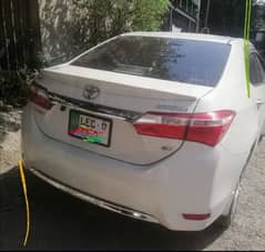 Toyota Corolla GLI 2017 totel jeniun garanty