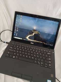 Dell laptop with touch screen system