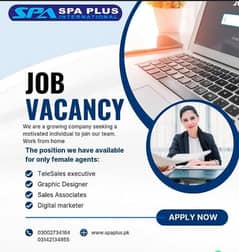 Sales and Marketing | Job for female | Home base and office work both