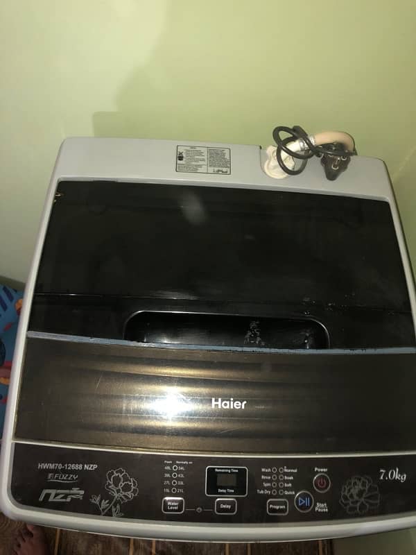 Haider washing machine for sell 5