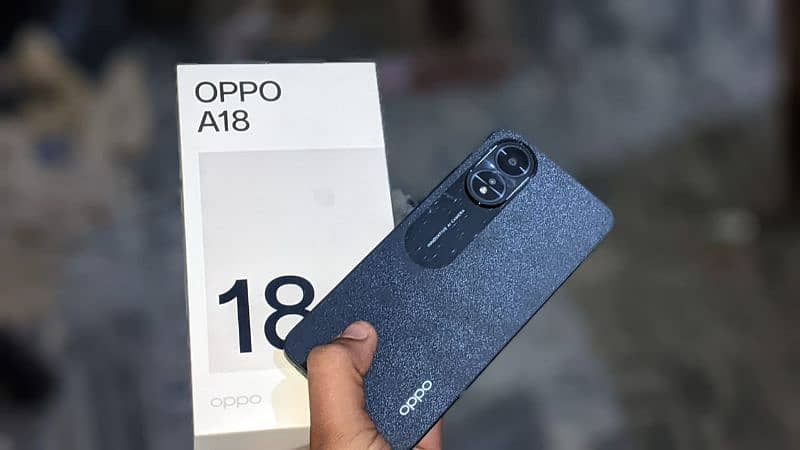 OPPO A18 Black Color 0