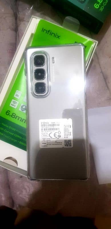 Infinix hot 50 pro plus titanium grey 4